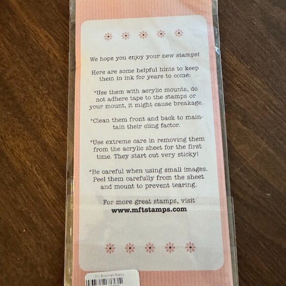 MFT Stamps Brand New Clear Unmounted Reading/Books Stamp Set - Picture 2 of 2